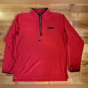 UGA Georgia Men’s XL 1/2 Zip Running Top